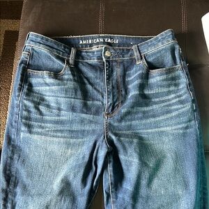 American Eagle Outfitters Blue Straight Leg Jeans